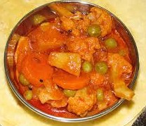 mixed vegetable curry